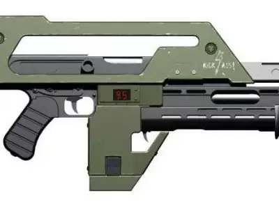 M-41 riffle  Free 3D model