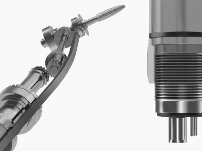 Internal Structure Dental Drill 3D model purchase