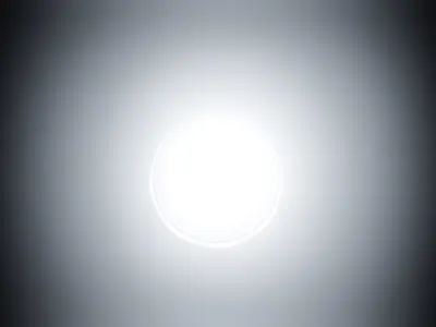 Flashlight rusty Low-poly 3D model