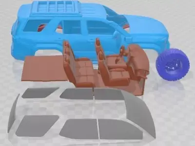 Toyota 4Runner Trailhunter 2025 Printable Car  3D print model