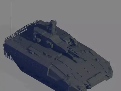 PUMA tank 3D model