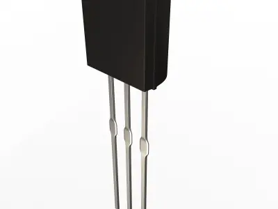 Temperature Sensor Low-poly 3D model purchase