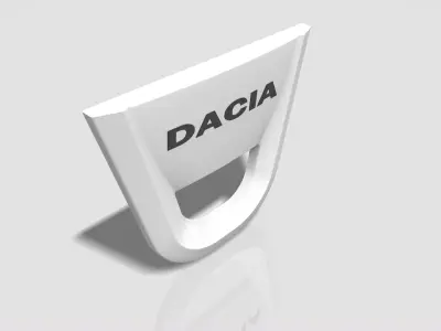 Dacia-Logo dacia logo 3D print model