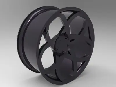 Car Rim 3D model from CGTrader