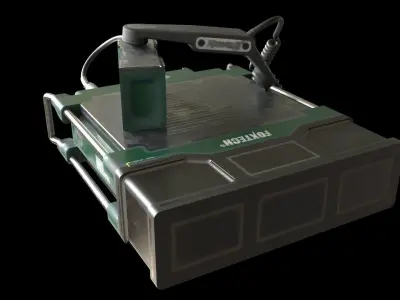 military radio 3D model buy