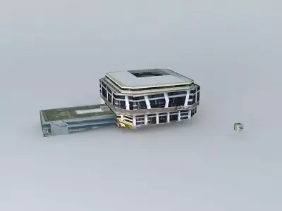 AmEx House, Brighton Free 3D model