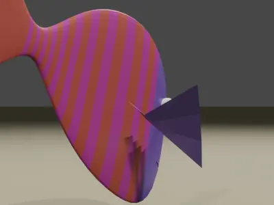 Lowpoly Rigged Fish Free low-poly 3D model purchase