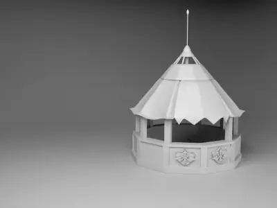 Little Stand Free 3D model