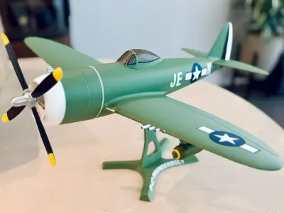 P 47 Thunderbolt  3D print model