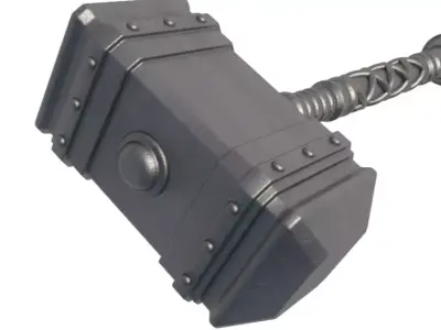 Battle Hammer 3D model
