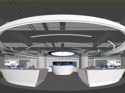 Orbital Innovation Hub 3D model