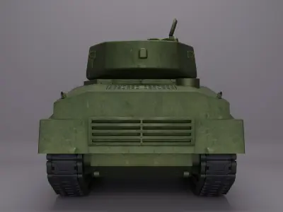 M4 Sherman 3D model purchase
