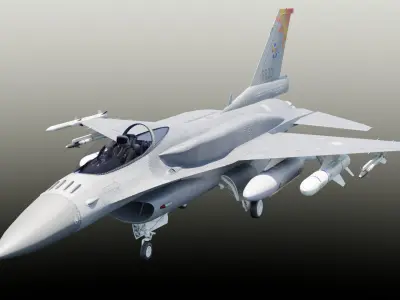 F-16V Taiwan 3D model