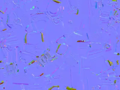 Brown Pistol 3D model order