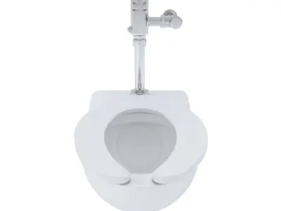 Toilet-002 Commercial 3D model