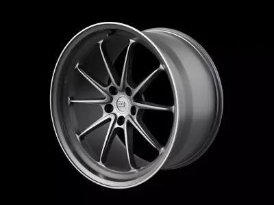 BC Forged TD09 Low-poly 3D model