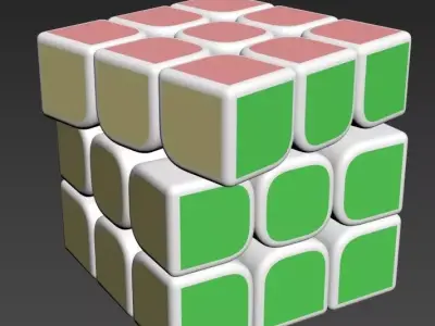 Rubik Cube - Cubo de rubik Free 3D model