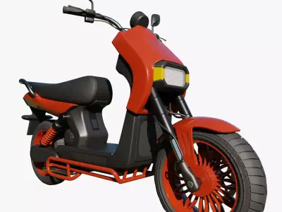 Off-road Scooter 3D model