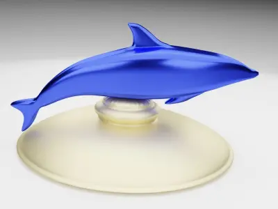 BLUE DOLPHIN 3D model
