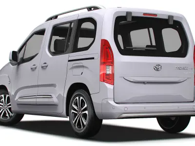 Toyota ProAce City E Verso L1 2025 3D model