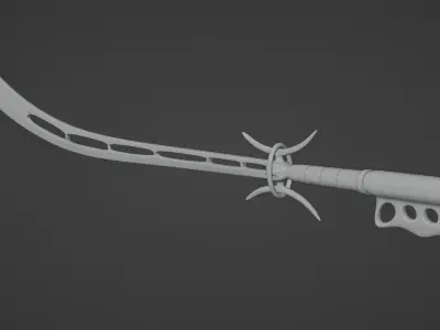The spine splitter sword 3D model