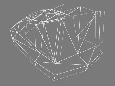 BHoverCraft boat 3D model