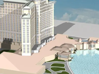Bellagio Hotel Las Vegas 3D model purchase
