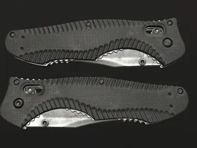 Knife Contego  Low-poly 3D model