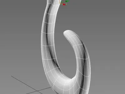 Hei Matau 3D model