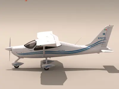 P2008 JC 3D model