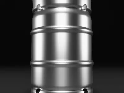 Beer Keg 3D model get
