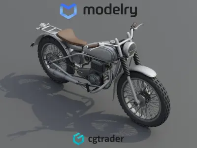 Trials Motorcycle 3D model purchase