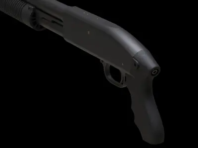 Mossberg Maverick 88 Low-poly 3D model