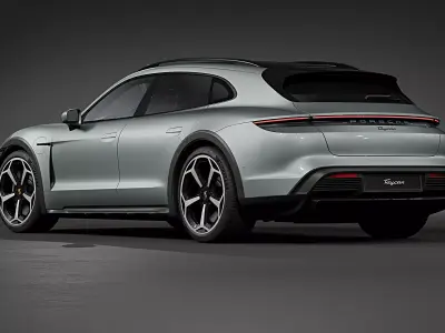 2025 Porsche Taycan Cross Turismo 3D model