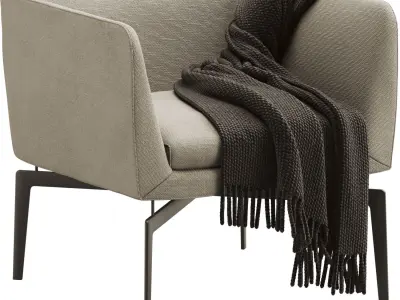 Alivar Pady Armchair 3D model