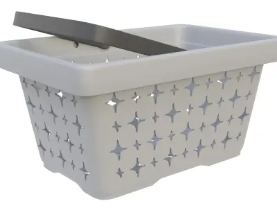 Shopping basket 22 3D model