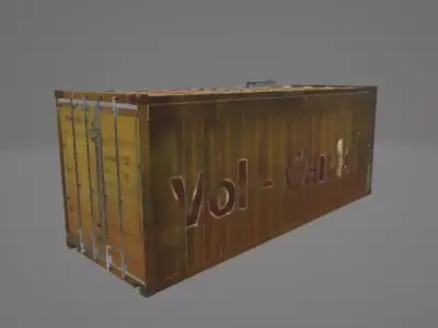 Ship cargo Free low-poly 3D model