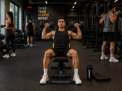 Adjustable Workout Bench Equipment 3D model