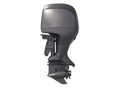 outboard engine stand -  boat engine - Yamaha Outboard 3D print model