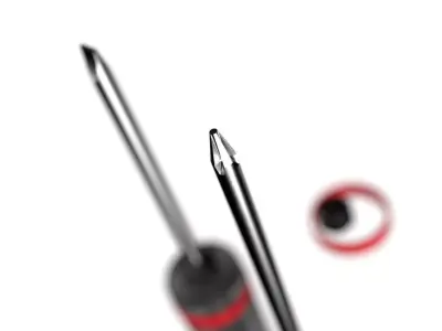 3D Screwdriver Model     SolidWorks   Cinema 4D Optimized Free 3D model