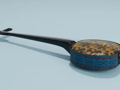 Sanshin 3D model