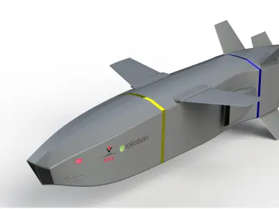 Stand-Off Missile SOM-J 3D model