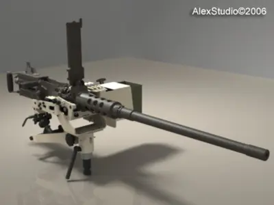  M2HB .50cal machinegun 