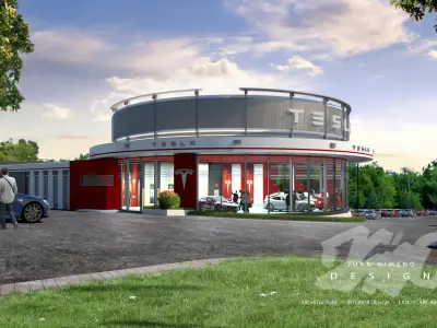 Tesla - New prototype 3D model