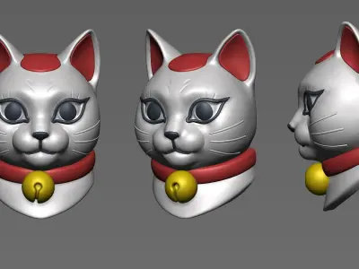 Dandadan - Turbo Granny Cat Free 3D print model