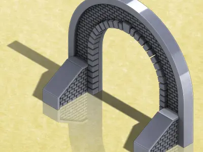 N Scale Tunnel Portals 3D print model