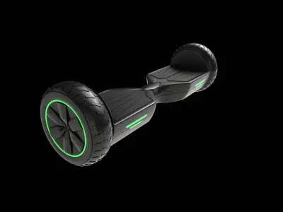 Off road Hoverboard 3D model get