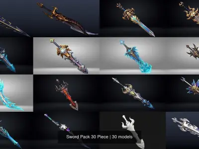 Sword Pack 30 Piece