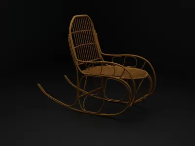 rocking chair 3D model order