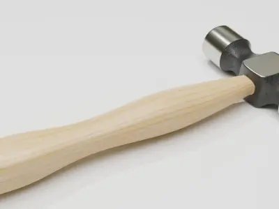 Ball Peen Hammer 3D model